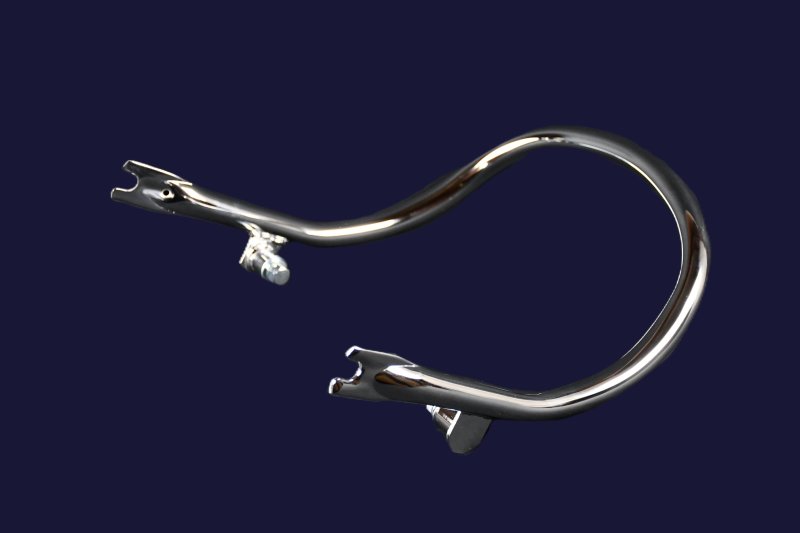 画像2: ZU　オリジナルZ1/Z2用　手曲げタンデムバー (2)