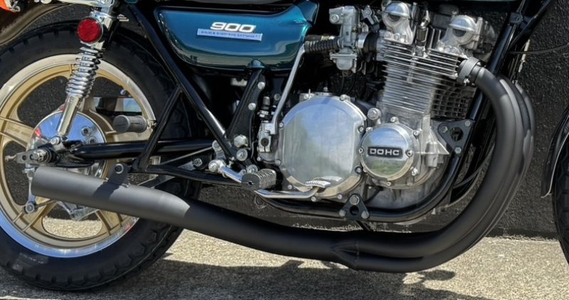 画像7: Kawasaki Z1/Z2用集合管 “無関節Ver” (7)